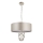 Endon 95216 - Suspension sur chaîne 3xE27/10W/230V Ø 60 cm gris