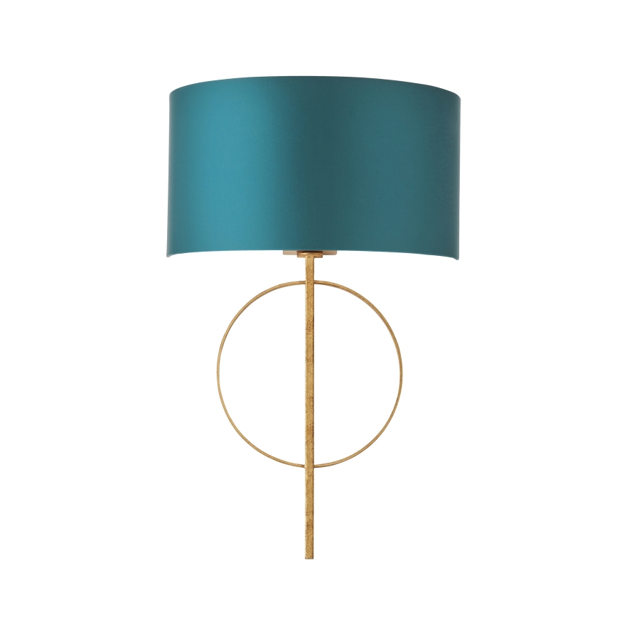Endon 95218 - Wandlamp 1xE27/10W/230V blauw/messing