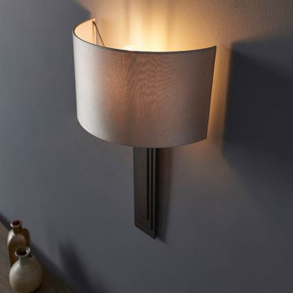 Endon 95271 - Wandlamp CARLTON 1xE27/10W/230V brons