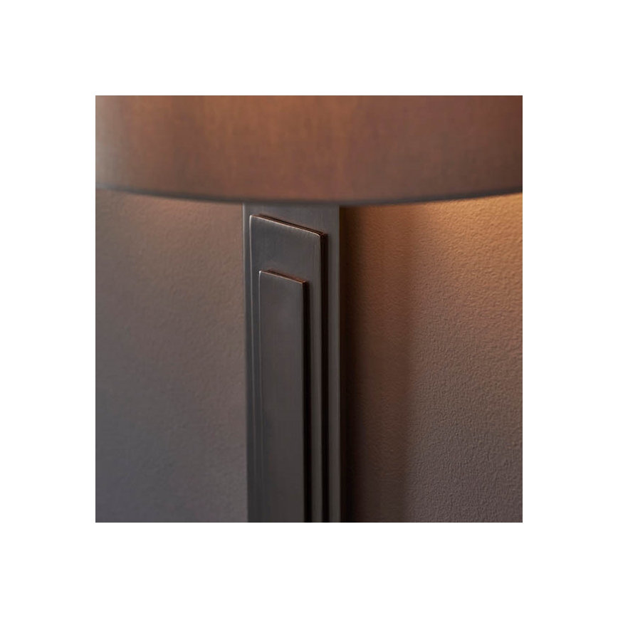 Endon 95271 - Wandlamp CARLTON 1xE27/10W/230V brons