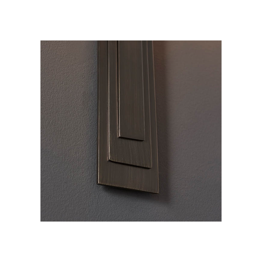 Endon 95271 - Wandlamp CARLTON 1xE27/10W/230V brons