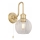 Endon 95507 - Badkamer wandlamp KENDALL 1xE27/10W/230V IP44 messing
