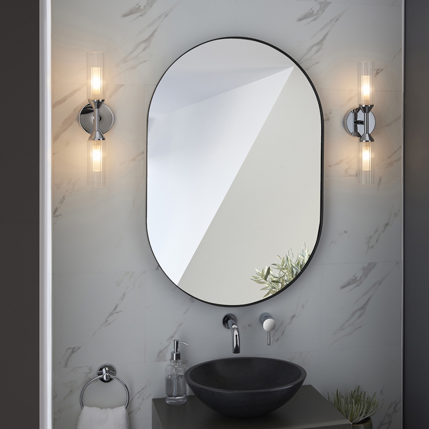 Endon 97172 - Applique murale pour salle de bains NATORI 2xG9/3W/230V IP44 chrome brillant
