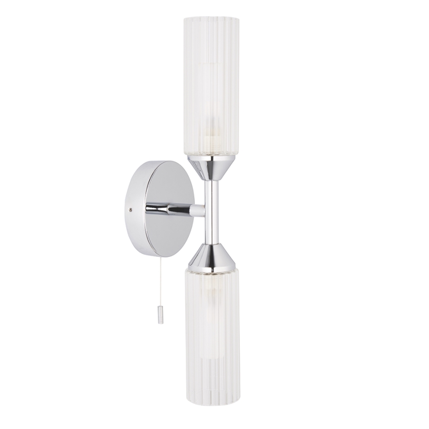 Endon 97172 - Applique murale pour salle de bains NATORI 2xG9/3W/230V IP44 chrome brillant
