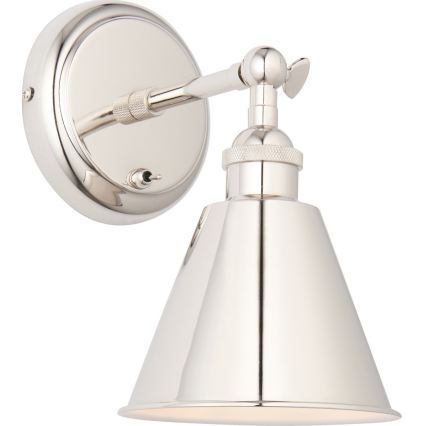 Endon 98716 - Wandspot HALLE 1xE14/40W/230V glanzend chroom