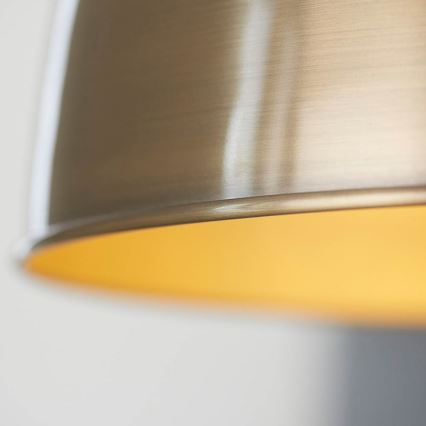 Endon 98744 - Hanglamp aan snoer FRANKLIN 1xE27/10W/230V messing