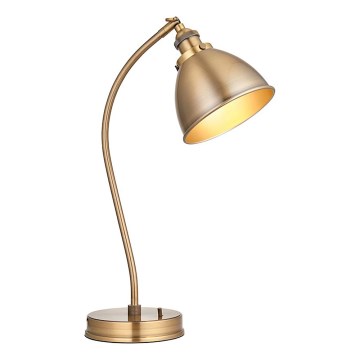 Endon 98747 - Lampe de table FRANKLIN 1xE14/7W/230V laiton