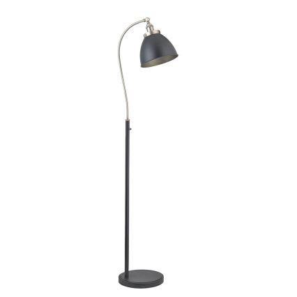 Endon 98753 - Vloerlamp FRANKLIN 1xE27/10W/230V mat chroom/antraciet