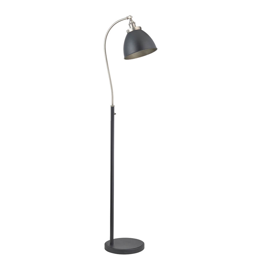 Endon 98753 - Vloerlamp FRANKLIN 1xE27/10W/230V mat chroom/antraciet