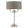 Endon 99149 - Lampe de table HIGHCLERE 3xE14/18W/230V gris/chrome brillant d. 32 cm