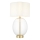 Endon 99292 - Lampe de table à intensité variable KELDA 1xE27/10W/230V crème/doré