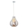 Endon 99788 - Hanglamp met kabel EUROPA 1xE27/10W/230V rookzwart
