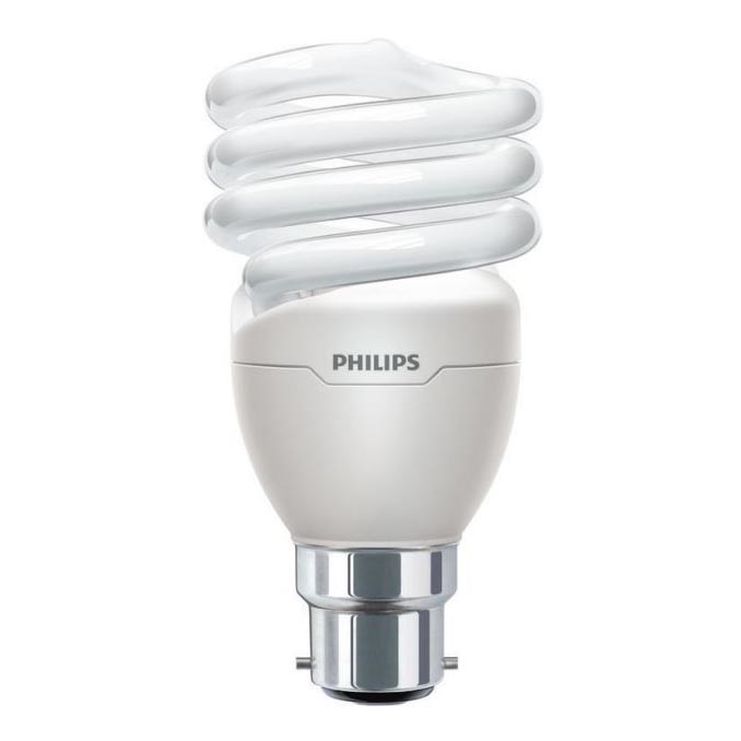 Energiebesparende lamp Philips TORNADO B22/20W/230V 2700K
