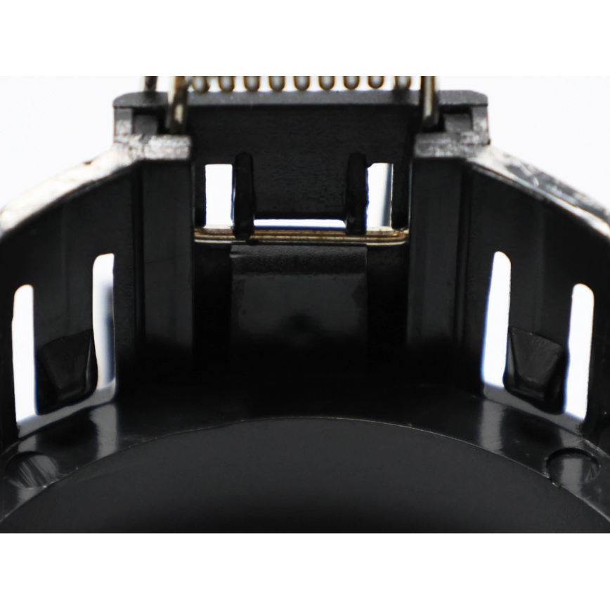Enjoliveur pour luminaire encastré GU10 Ø 8,6 cm, noir