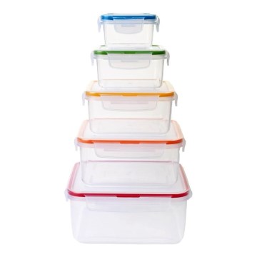 ENSEMBLE DE 5 Boîtes alimentaires LOCK