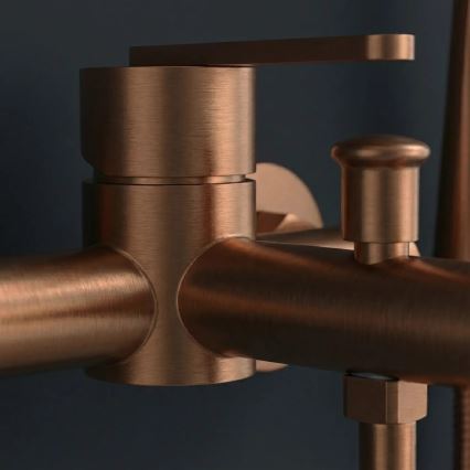 Ensemble de baignoire ONTARIO avec mitigeur — cuivre brossé