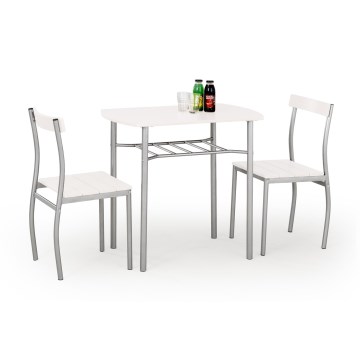 Ensemble de balcon LANCE métal/blanc