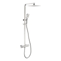 Ensemble de douche NAESBY avec mitigeur thermostatique, chrome brillant