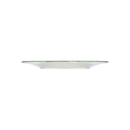 Ensemble de vaisselle 24 pièces en porcelaine, blanc/vert/rouge