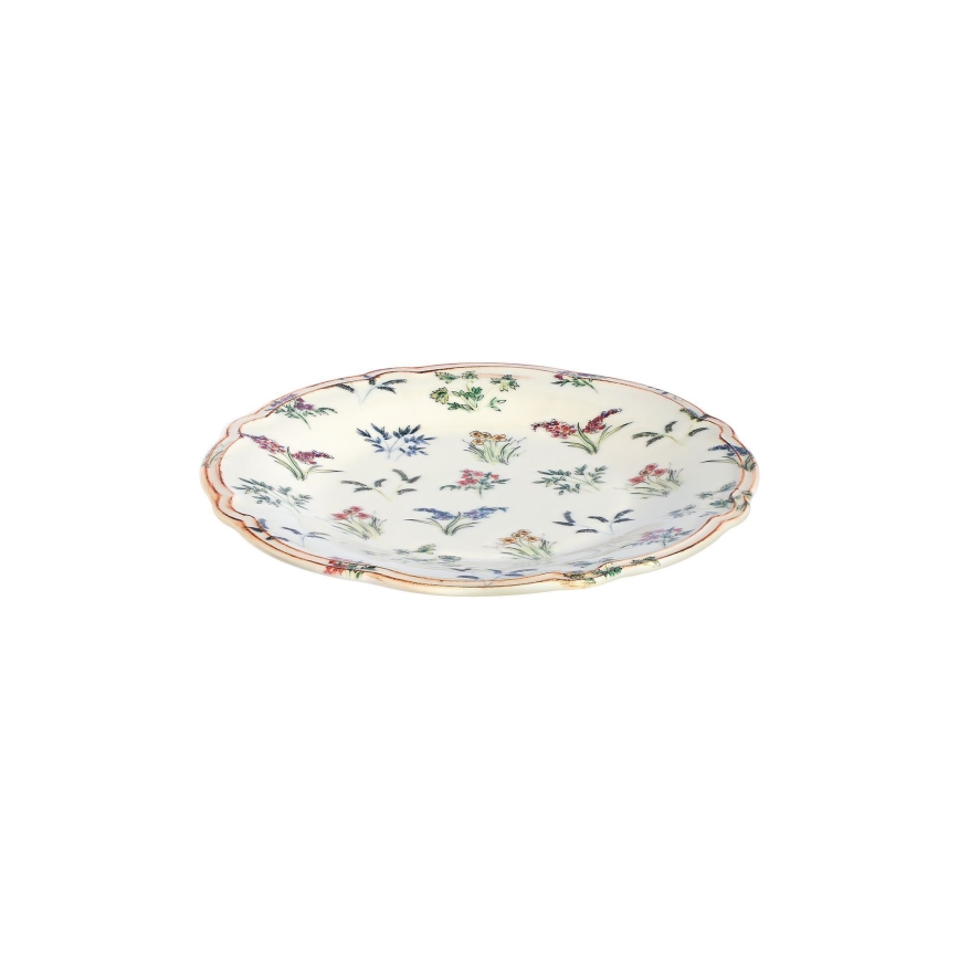 Ensemble de vaisselle 24 pièces en porcelaine multicolore