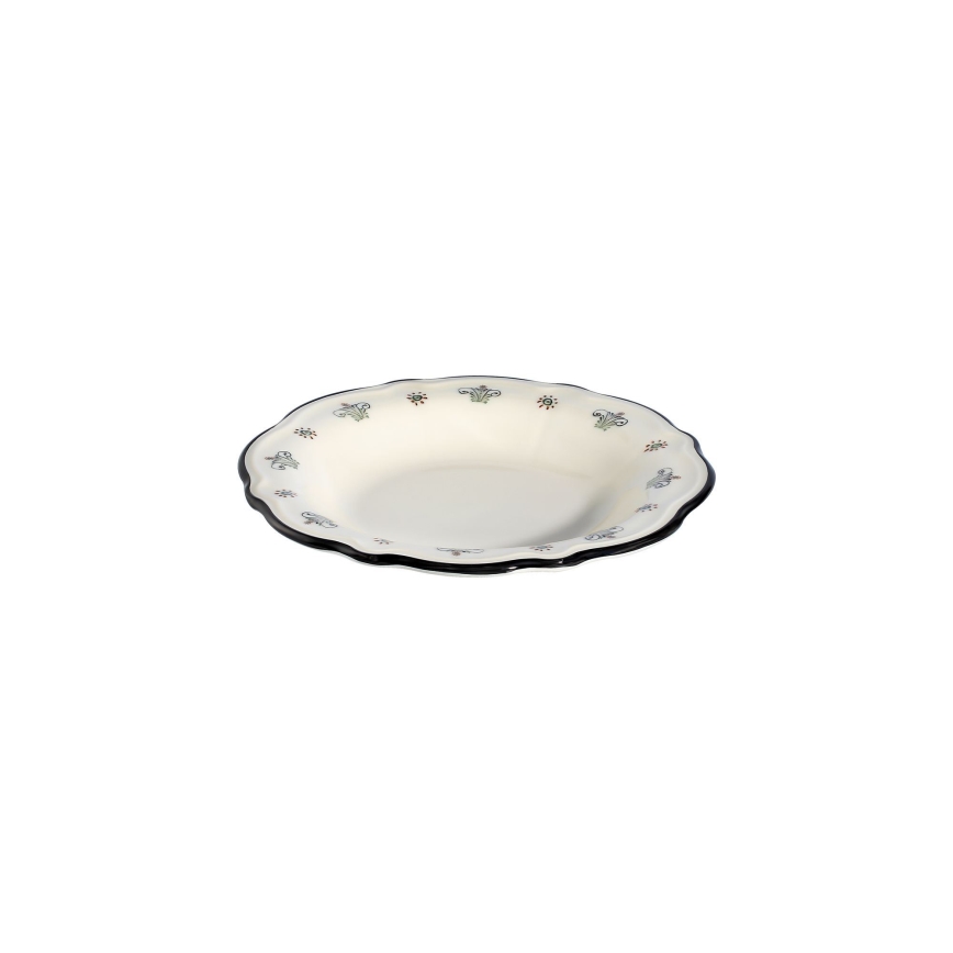 Ensemble de vaisselle 24 pièces multicolore/porcelaine
