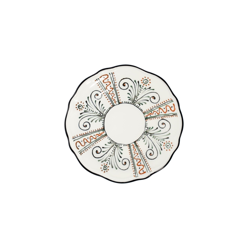 Ensemble de vaisselle 24 pièces multicolore/porcelaine