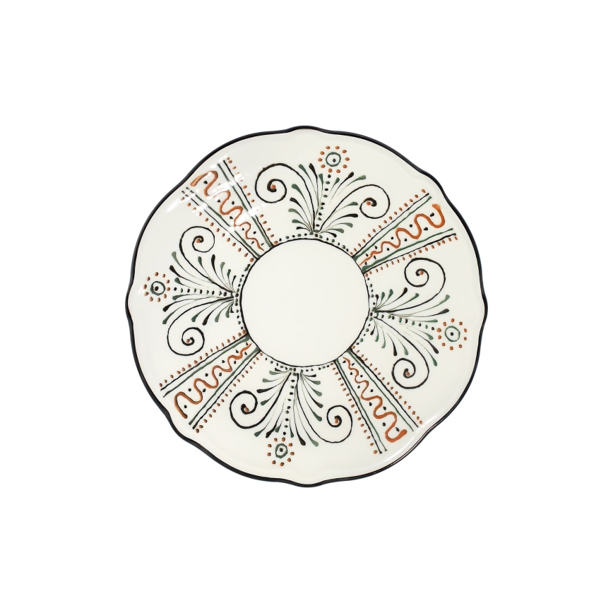 Ensemble de vaisselle 24 pièces multicolore/porcelaine