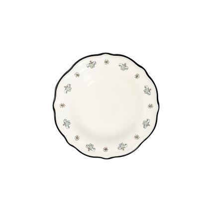 Ensemble de vaisselle 24 pièces multicolore/porcelaine