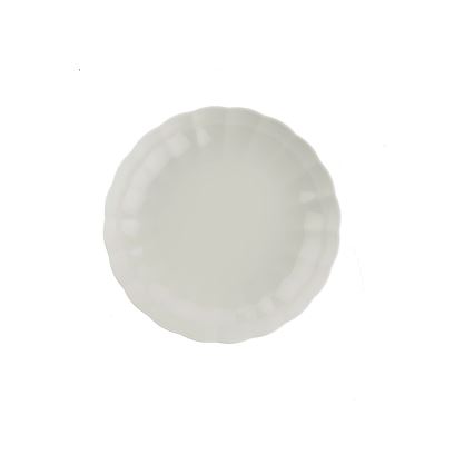 Ensemble de vaisselle 27 pièces, blanc en porcelaine