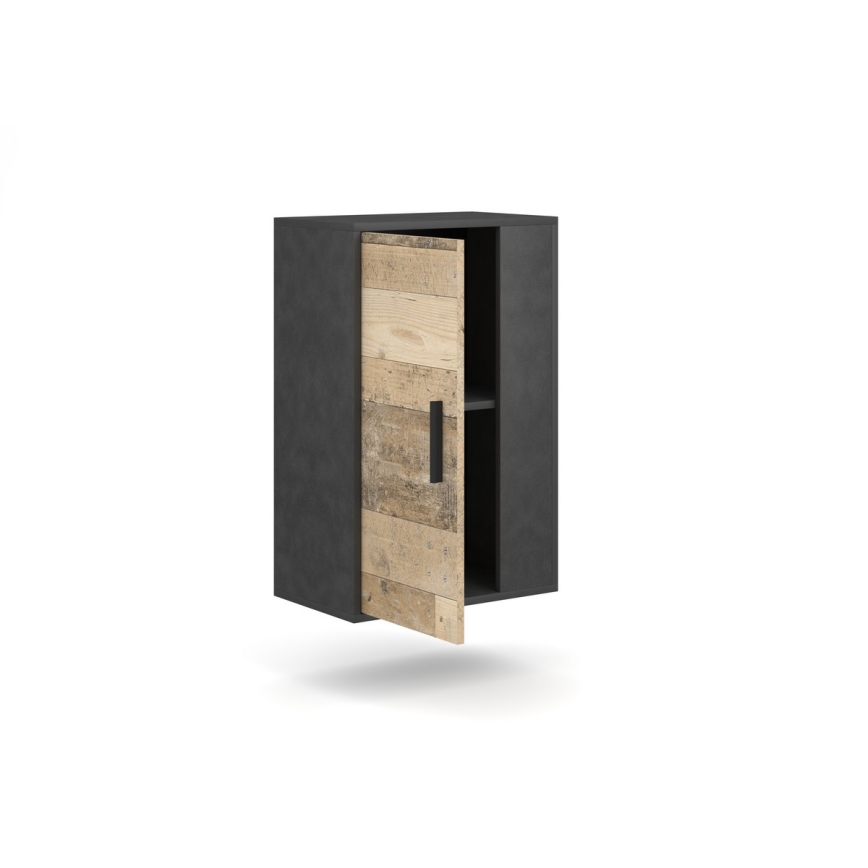 Ensemble mural BRICK marron/noir