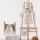 Ensemble pour la toilette enfants ZURAFA - peignoir, serviette, gant de toilette beige