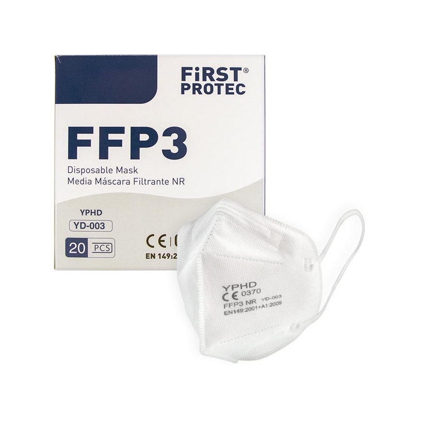 Equipement de protection - Masque FFP3 NR CE 0370 1pc