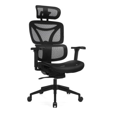 Ergonomische bureaustoel LEVANO zwart