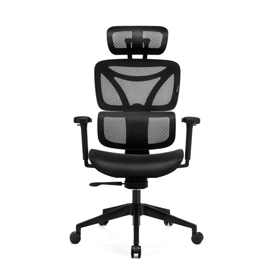 Ergonomische bureaustoel LEVANO zwart