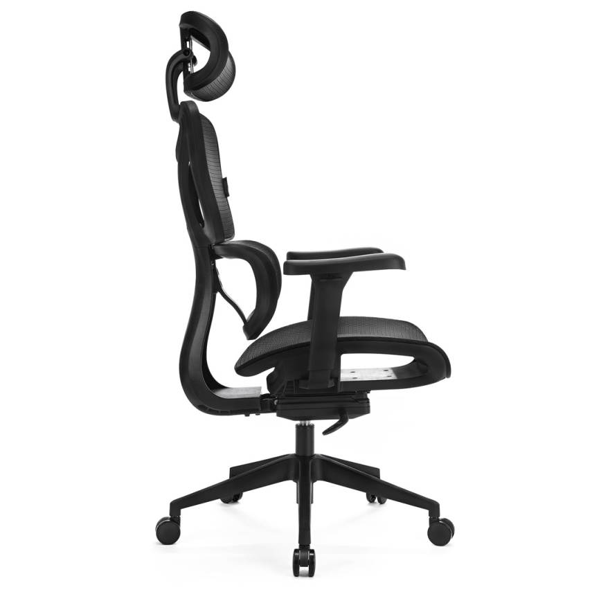 Ergonomische bureaustoel LEVANO zwart