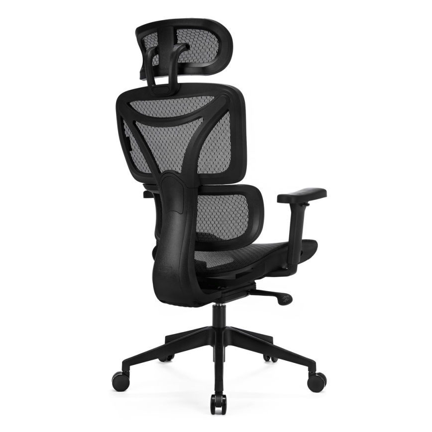 Ergonomische bureaustoel LEVANO zwart