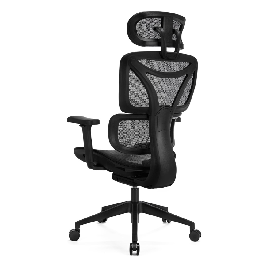 Ergonomische bureaustoel LEVANO zwart