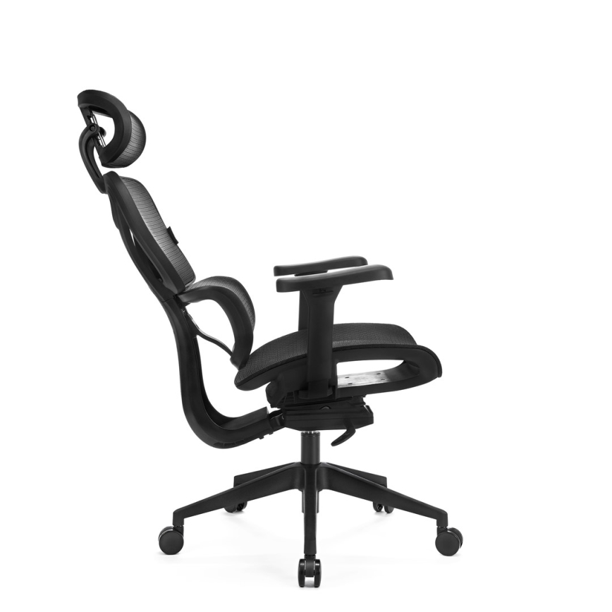 Ergonomische bureaustoel LEVANO zwart