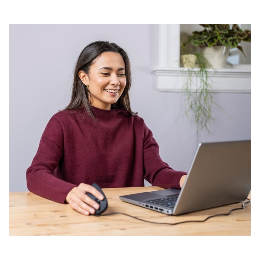 Ergonomische muis 1000/1600 DPI 6 knoppen