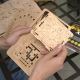 EscapeWelt - 3D houten mechanische puzzel Orbitale doos