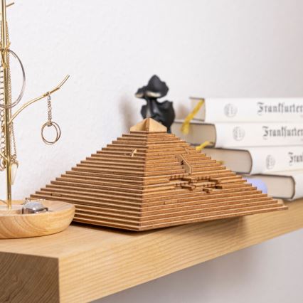 EscapeWelt - 3D houten mechanische puzzel Piramide