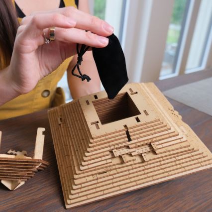 EscapeWelt - 3D houten mechanische puzzel Piramide