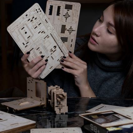 EscapeWelt - 3D houten mechanische puzzel Space box