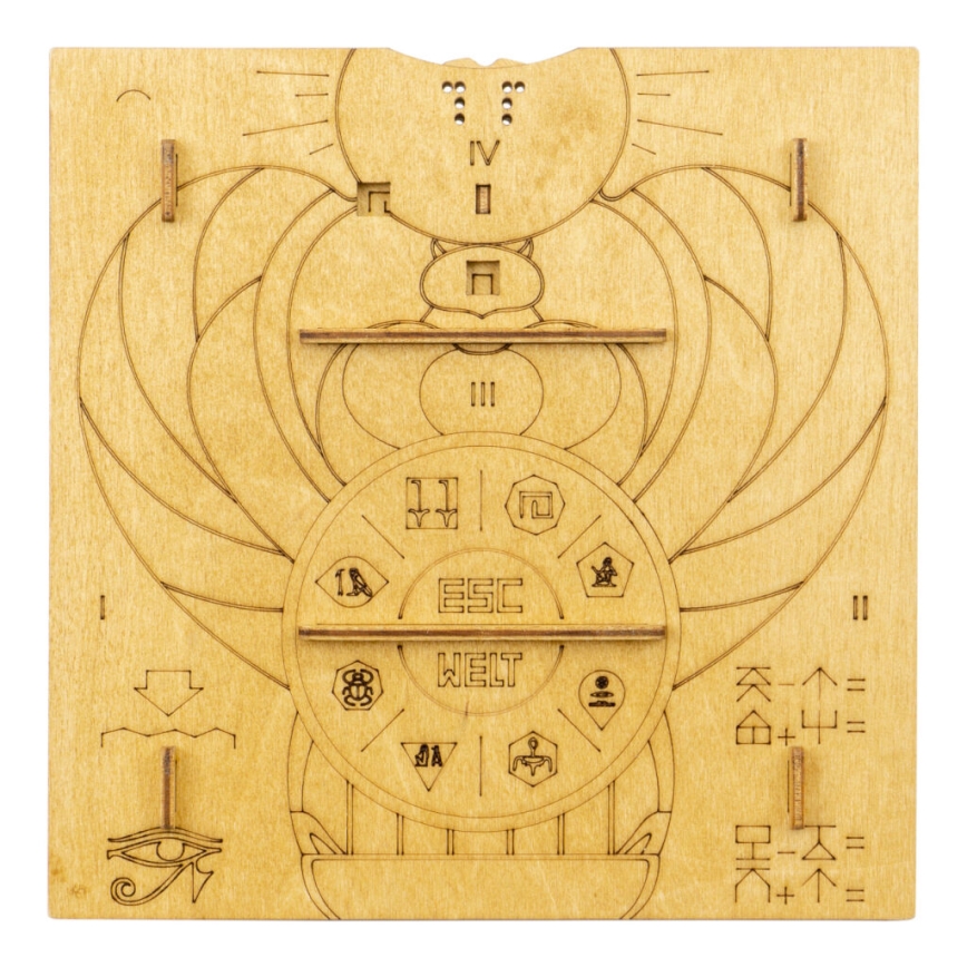 EscapeWelt - Houten puzzel Piramide