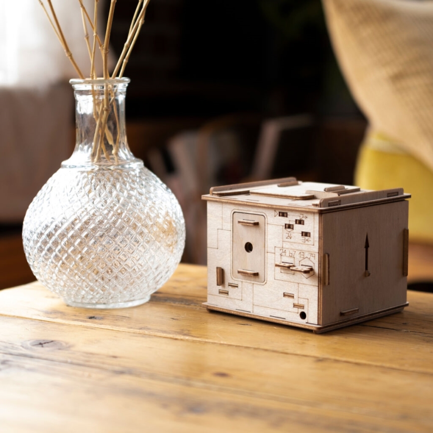 EscapeWelt - Puzzle 3D mécanique en bois Space box