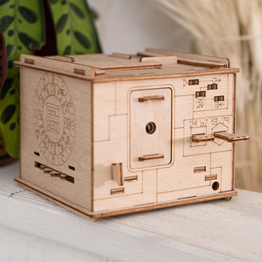 EscapeWelt - Puzzle 3D mécanique en bois Space box