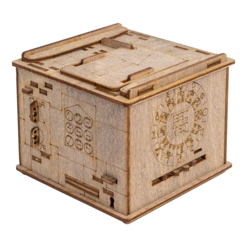 EscapeWelt - Puzzle 3D mécanique en bois Space box