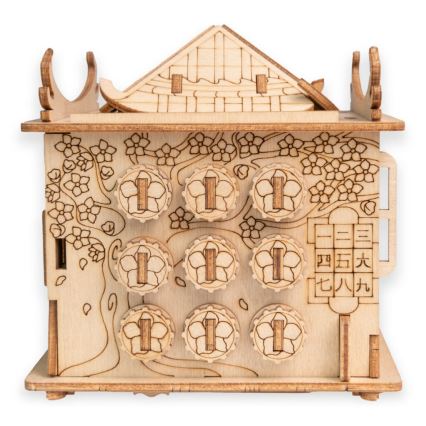 EscapeWelt - Puzzle en bois Maison du dragon