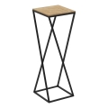 Étagère à plantes 70x24 cm noir