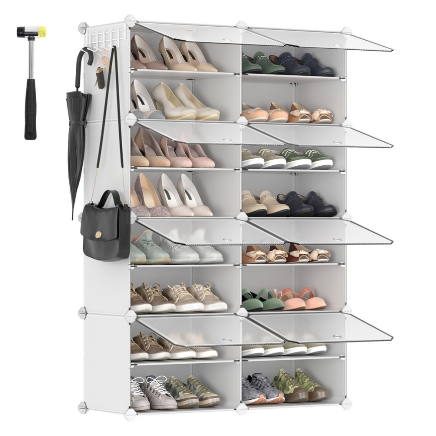 Étagère modulaire à compartiments BOXIFY, blanche